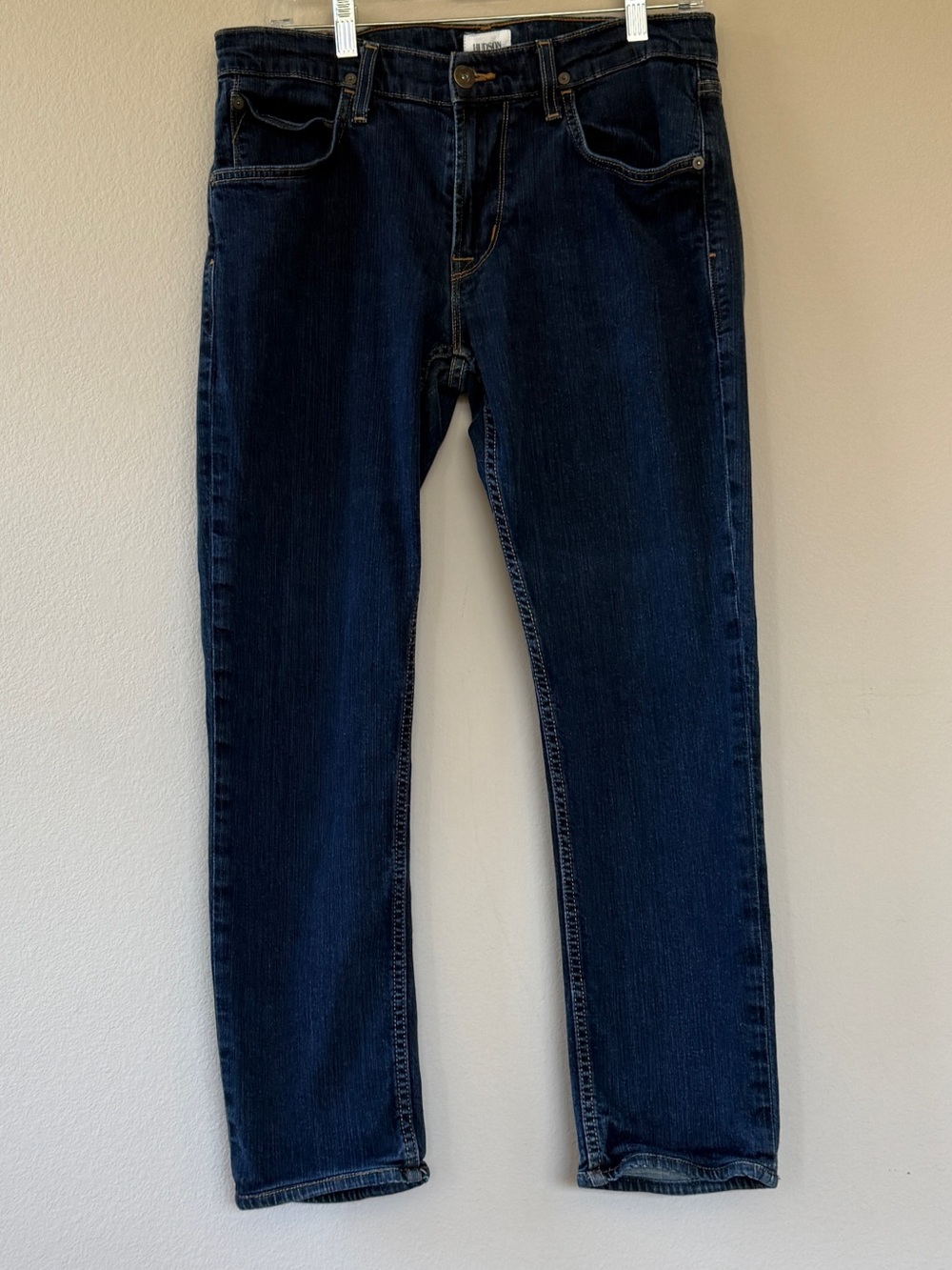 Hudson Jeans Men’s Slim Straight Dark Blue Denim